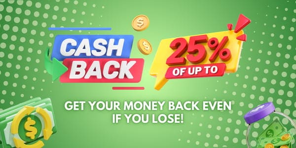 Campaign banner artwork for arcade and live promos on game365